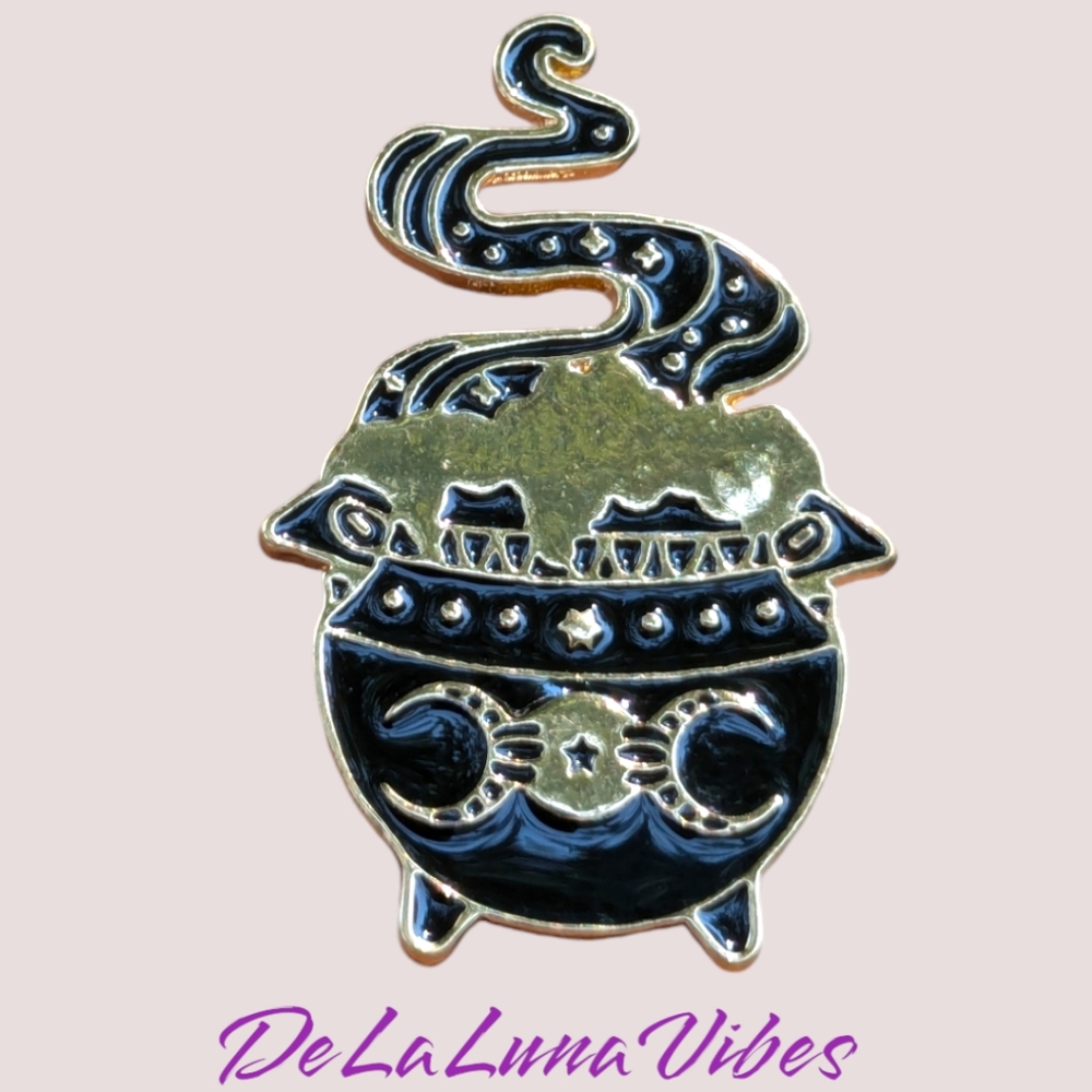 3/$12 or $5 "Witches Brew"  Enamel Pin -- New